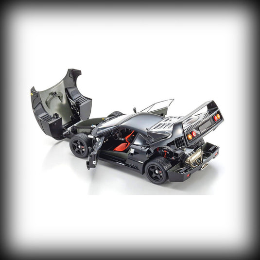 Ferrari F40 (1987) BLACK – KYOSHO 1:18 Scale Model – Iconic Supercar Replica