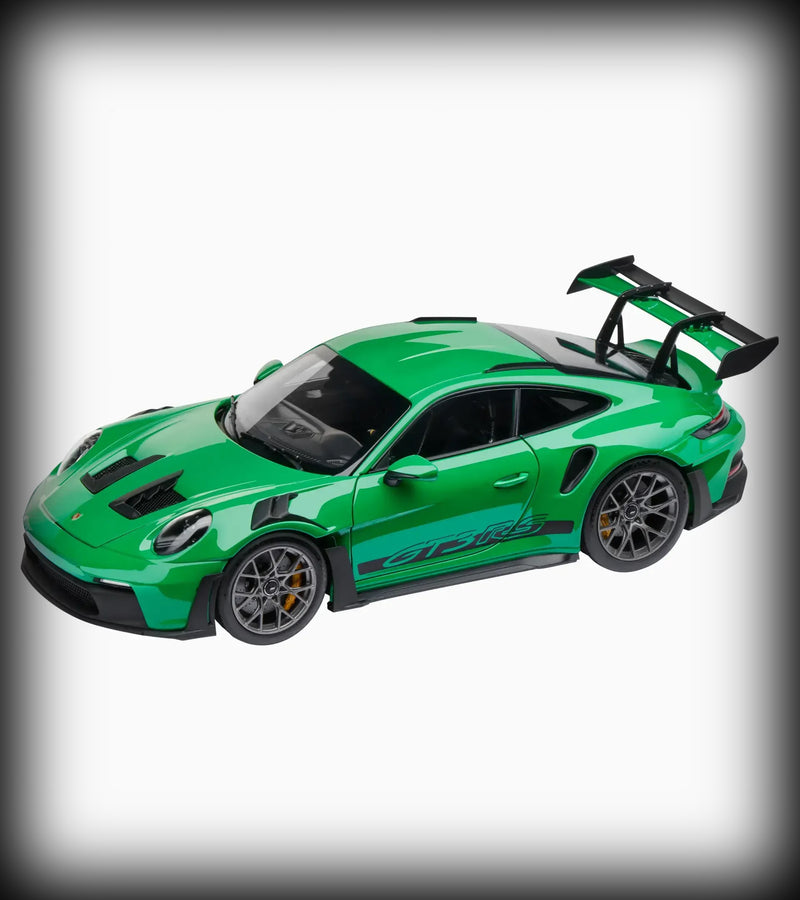 Load image into Gallery viewer, Porsche 911 GT3 RS (992) Green - LIMITED EDITION -  PORSCHE DEALERMODEL 1:18
