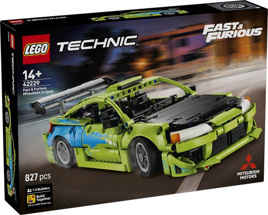 MITSUBISHI ECLIPSE VERT FAST&FURIOUS LEGO TECHNIC
