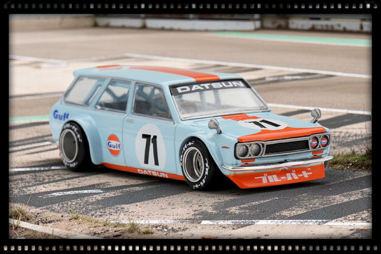 DATSUN 510 GULF BREAK V1 1969 MINI GT 1:64