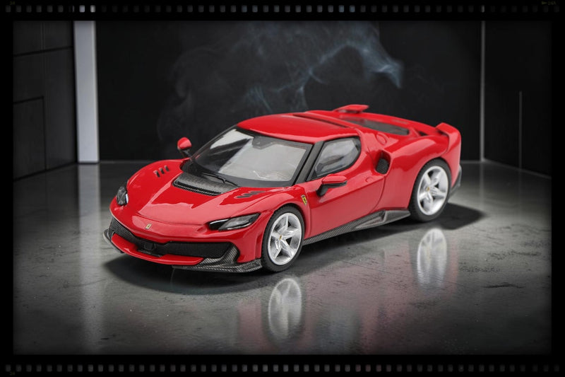 Load image into Gallery viewer, FERRARI 296 SPECIALE RED CORSA 2024 BBR Models 1:64

