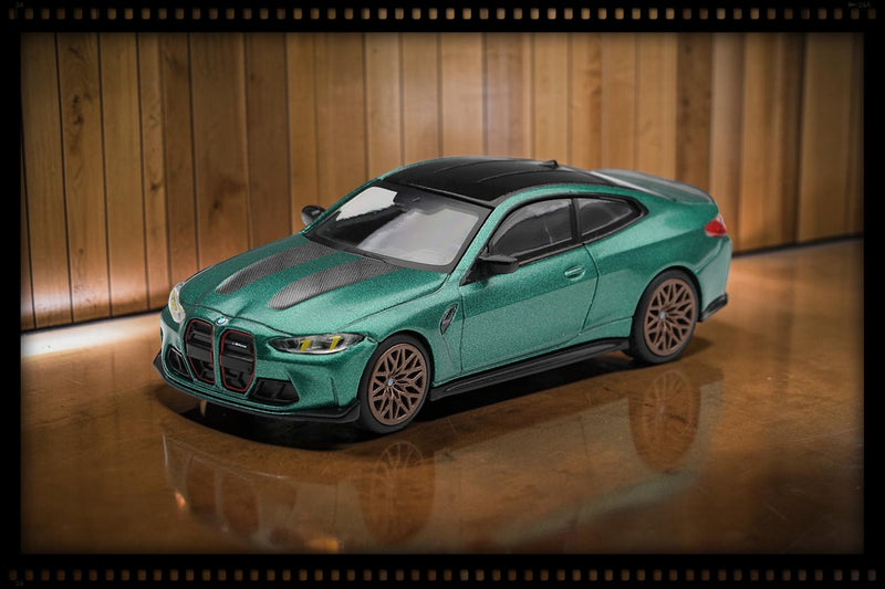 Load image into Gallery viewer, BMW M4 (G82) CS FROZEN ISLE OF MAN GREEN METALLIC 2024 MINI GT 1:64
