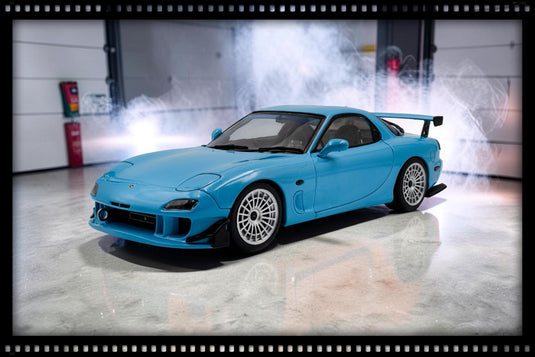 MAZDA RX7 FD3RS SOLIDO WORKS BLUE 1999 SOLIDO 1:18