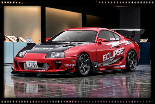 TOYOTA SUPRA RZ (JZA80) ORIDO-STREET RED IGNITION MODEL 1:18