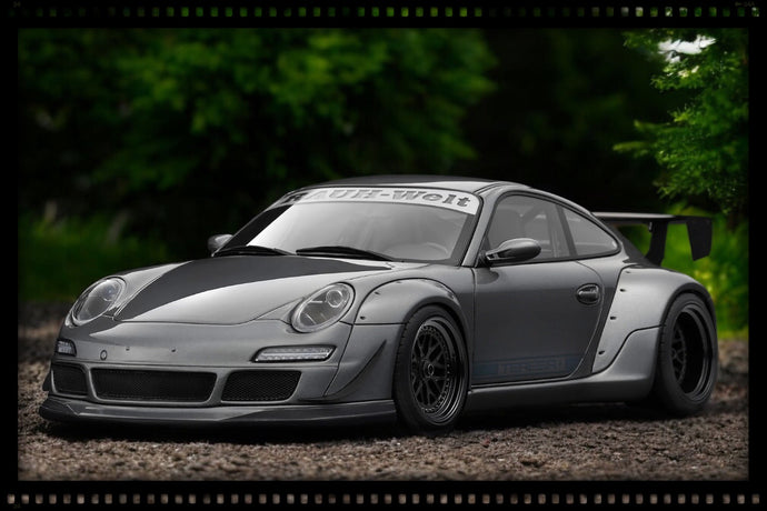 Porsche RWB 997 GT3 Gray IGNITION MODEL 1:18