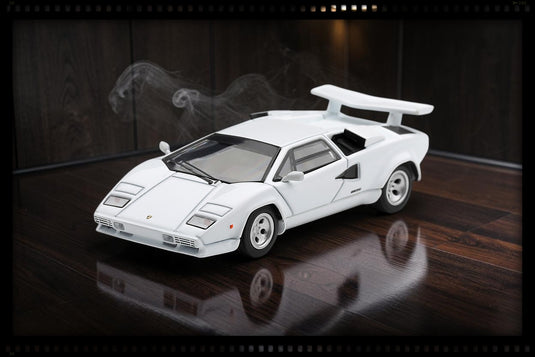 LAMBORGHINI COUNTACH LP500S BLANC 1982 MINI GT 1:64