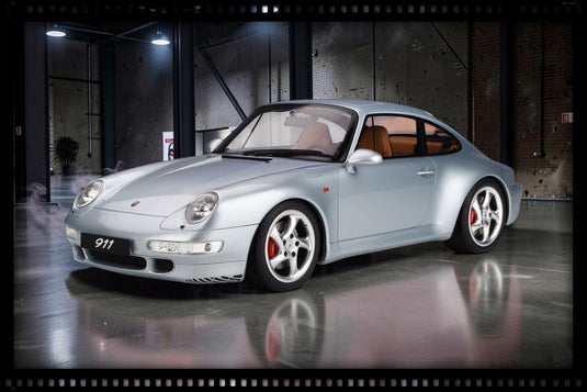PORSCHE 993 CARRERA 4S 1994 SILVER GT SPIRIT 1:12
