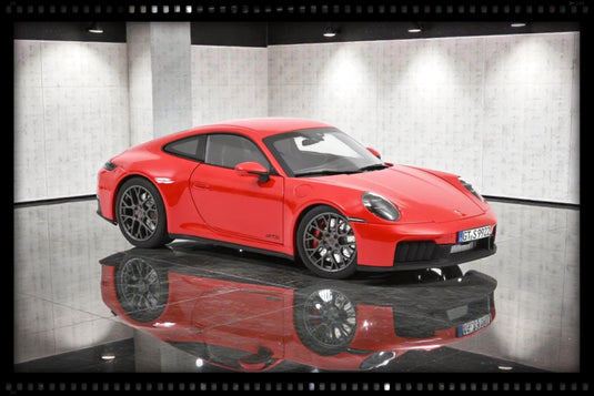 PORSCHE 911 CARRERA 2025 ROUGE NOREV 1:18