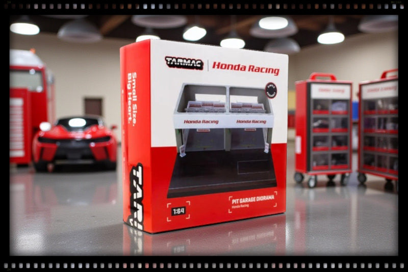 Laad de afbeelding in de Gallery-viewer, Pit Garage Honda Racing TARMAC WORKS 1:64
