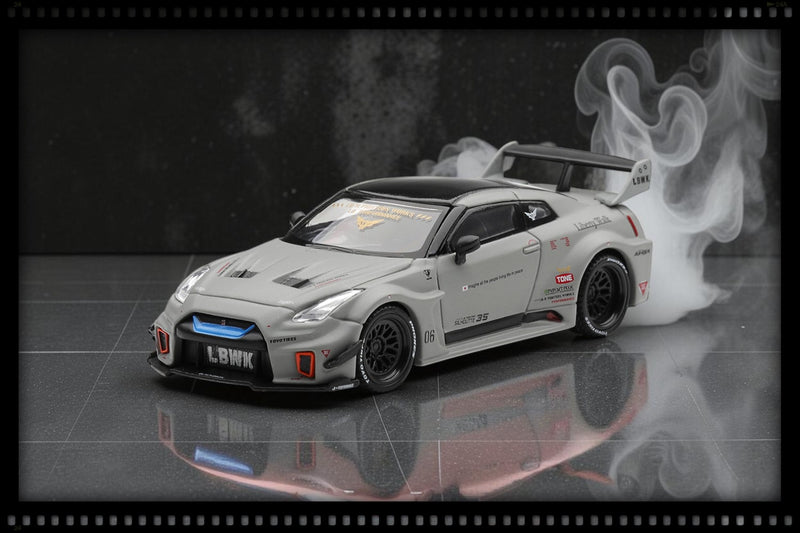 Load image into Gallery viewer, NISSAN GTR R35 LB-SUPER SILHOUETTE GT-RR VER1 MATT GREY 2026 MINI GT 1:64

