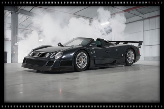 MERCEDES-BENZ CLK- GTR ROADSTER GREY 1999 GT SPIRIT 1:18