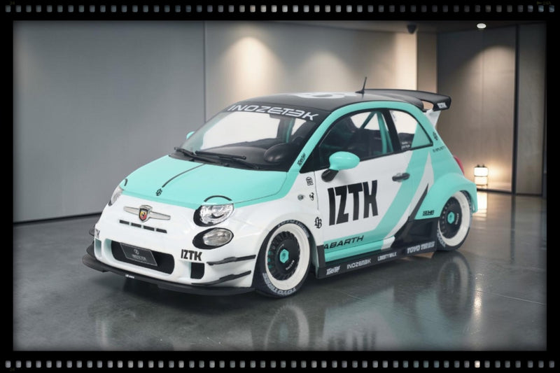 Load image into Gallery viewer, FIAT 595 ABARTH LIBERTY WALK BODY KIT 2025 SOLIDO 1:18
