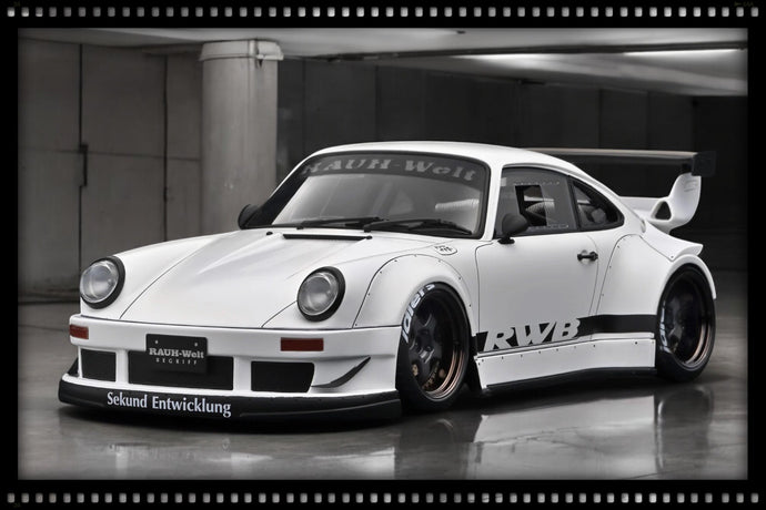 Porsche RWB 930 White matt IGNITION MODEL 1:18