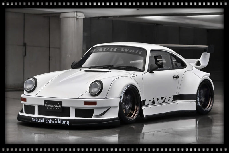Load image into Gallery viewer, Porsche RWB 930 White matt IGNITION MODEL 1:18
