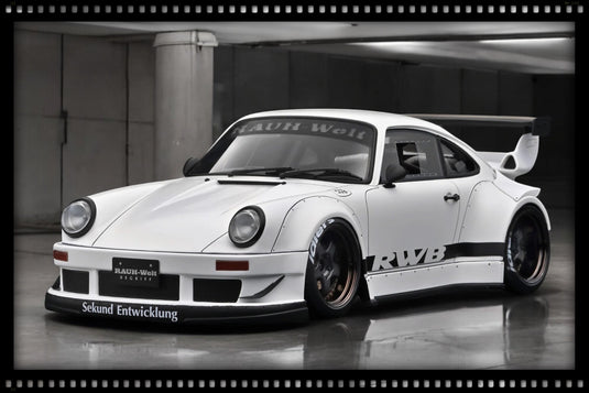 Porsche RWB 930 White matt IGNITION MODEL 1:18