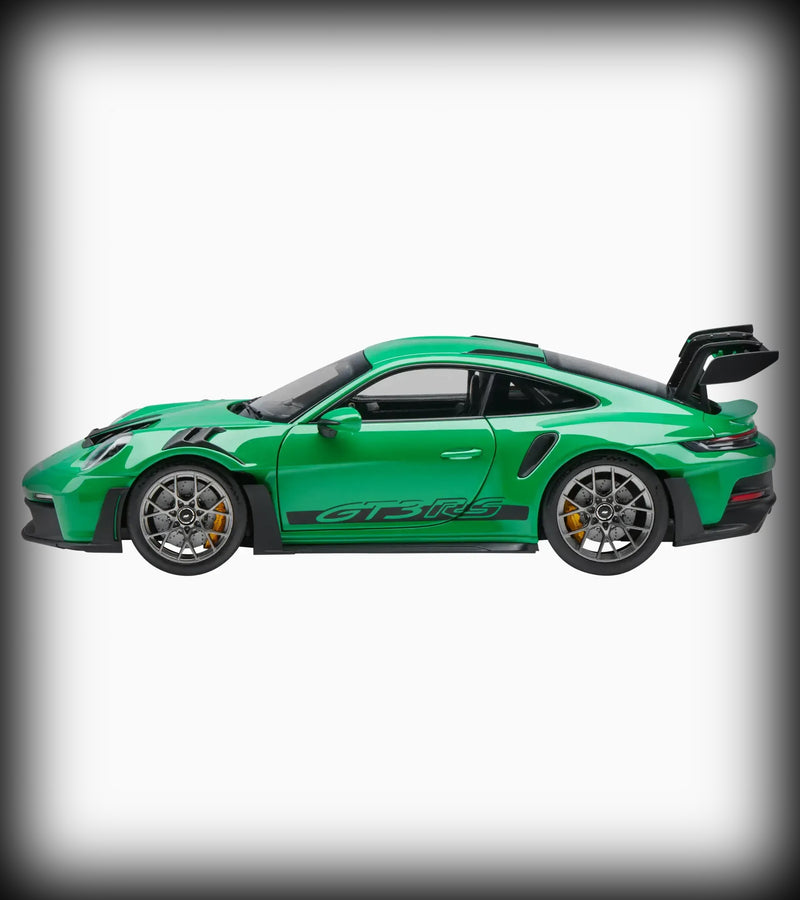 Load image into Gallery viewer, Porsche 911 GT3 RS (992) Green - LIMITED EDITION -  PORSCHE DEALERMODEL 1:18
