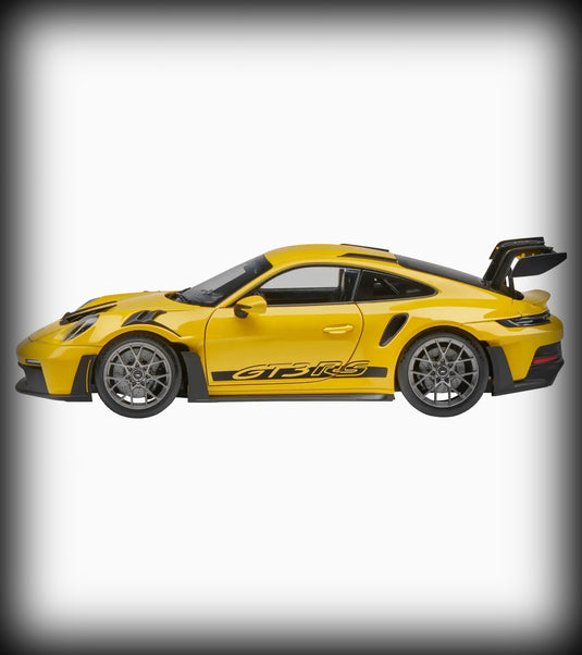 Porsche 911 GT3 RS (992) Yellow - LIMITED EDITION -  PORSCHE DEALERMODEL 1:18