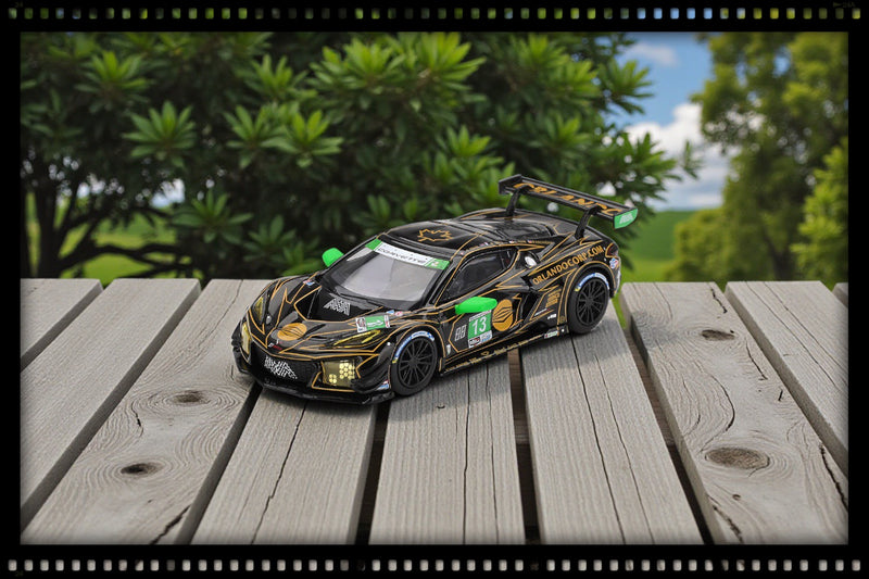 Chargez l'image dans la visionneuse de la galerie, Chevrolet CORVETTE Z06 GT3.R n°13 AWA DAYTONA 24 HEURES 2025 (LHD) MINI GT 1:64
