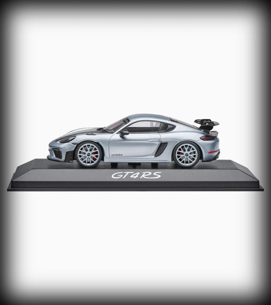 Porsche 718 CAYMAN GT4 RS Grey PORSCHE DEALERMODEL 1:43