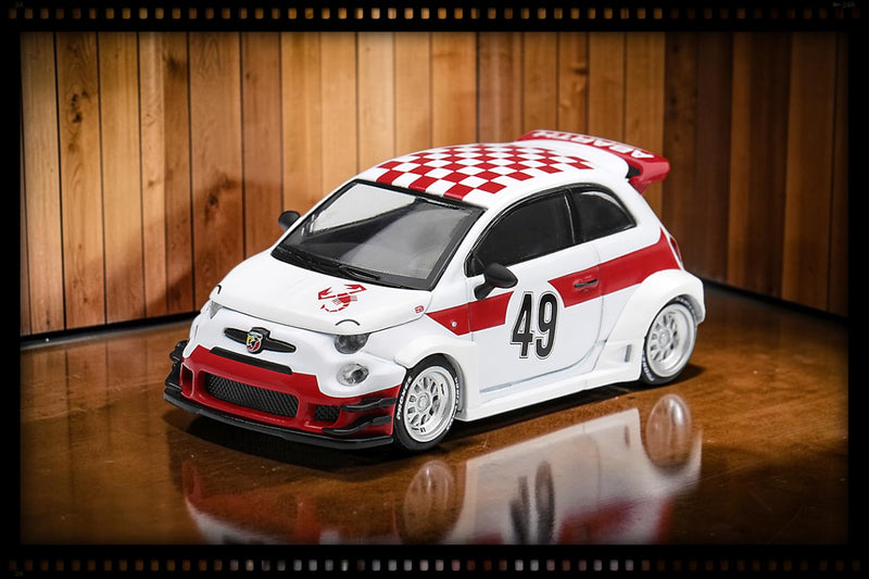 Load image into Gallery viewer, FIAT 595 ABARTH LB-WORKS X ABAS WORKS 1000 TC TRIBUTE 2026 MINI GT 1:64
