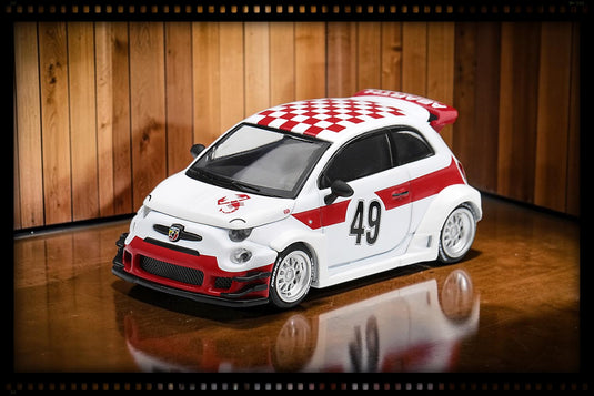 FIAT 595 ABARTH LB-WORKS X ABAS WORKS 1000 TC TRIBUTE 2026 MINI GT 1:64