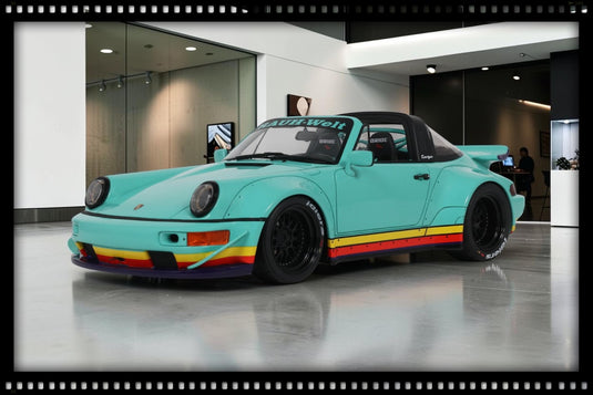PORSCHE RWB GUNDAM GREEN 2024 GT SPIRIT 1:18