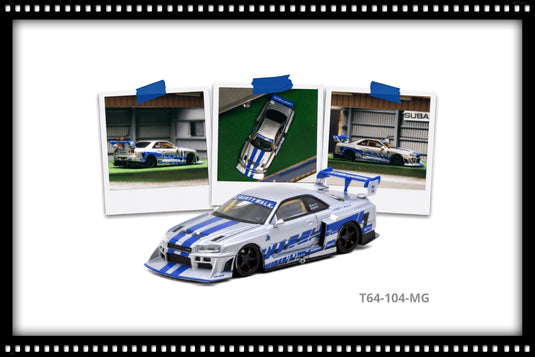 NISSAN SKYLINE GTR (ER34) LB SUPER SILHOUETTE MGMINI SEMA SHOW 2025 TARMAC WORKS 1:64