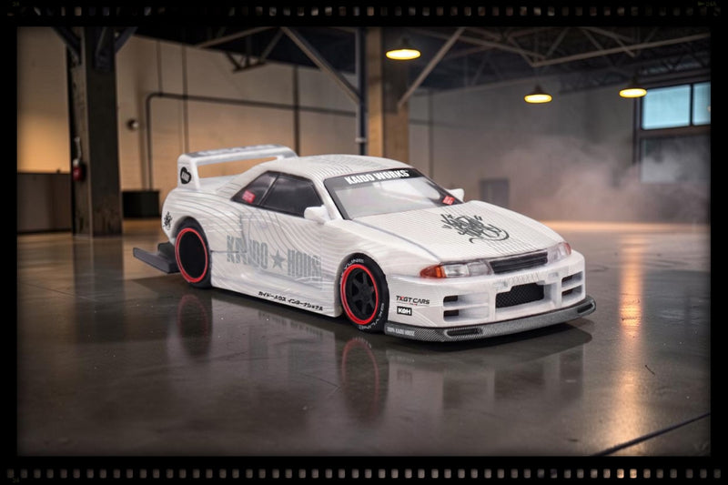 Chargez l'image dans la visionneuse de la galerie, NISSAN SKYLINE GTR (R32) SERI V1 1989 MINI GT 1:64
