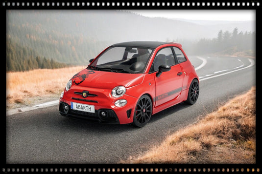 FIAT F595 ABARTH RED MARANELLO 2022 SOLIDO 1:18