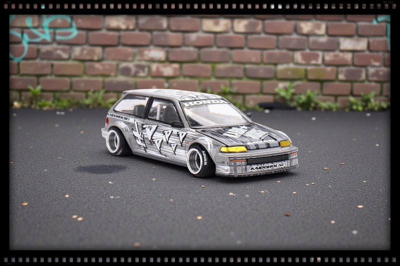 Chargez l'image dans la visionneuse de la galerie, Honda CIVIC (EF) KAIDO MANGA V1 1987 MINI GT 1:64
