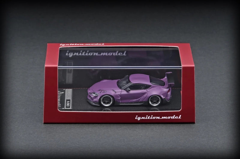 Load image into Gallery viewer, Toyota PANDEM Supra A90 PURPLE IGNITION MODEL 1:64
