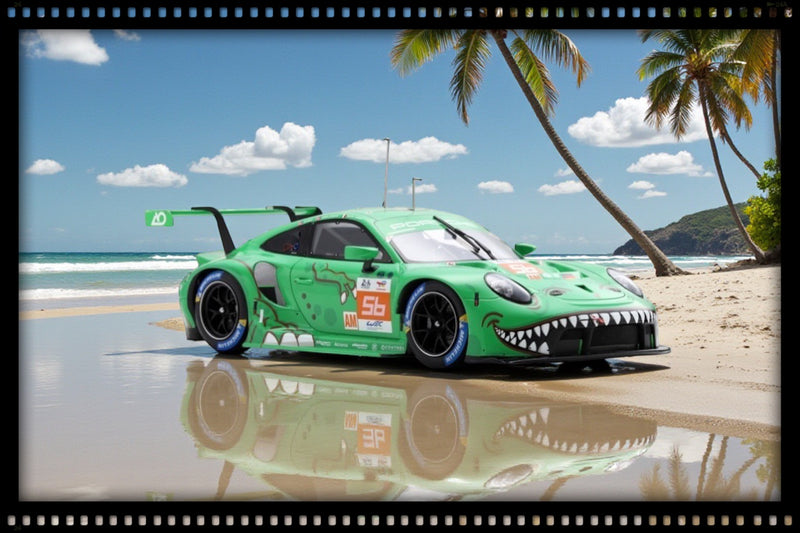 Load image into Gallery viewer, Porsche 911 RSR - 19 Nr.56 PROJECT 1 - LE MANS 24H 2023 PJ HYETT - G. JEANNETTE - M. CAIROLI SPARK 1:12
