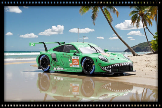 Porsche 911 RSR - 19 Nr.56 PROJECT 1 - LE MANS 24H 2023 PJ HYETT - G. JEANNETTE - M. CAIROLI SPARK 1:12