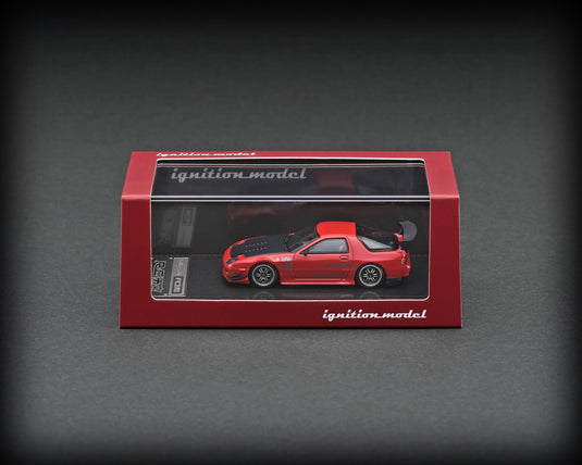Mazda RX-7 (FC3S) RED Amemiya RED IGNITION MODEL 1:64