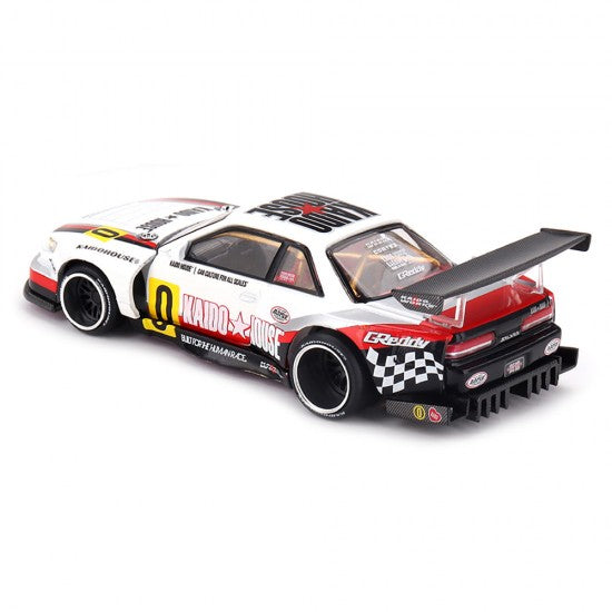 Chargez l'image dans la visionneuse de la galerie, NISSAN SILVIA S13-R SPÉCIFICATION CIRCUIT V1 1991 MINI GT 1:64
