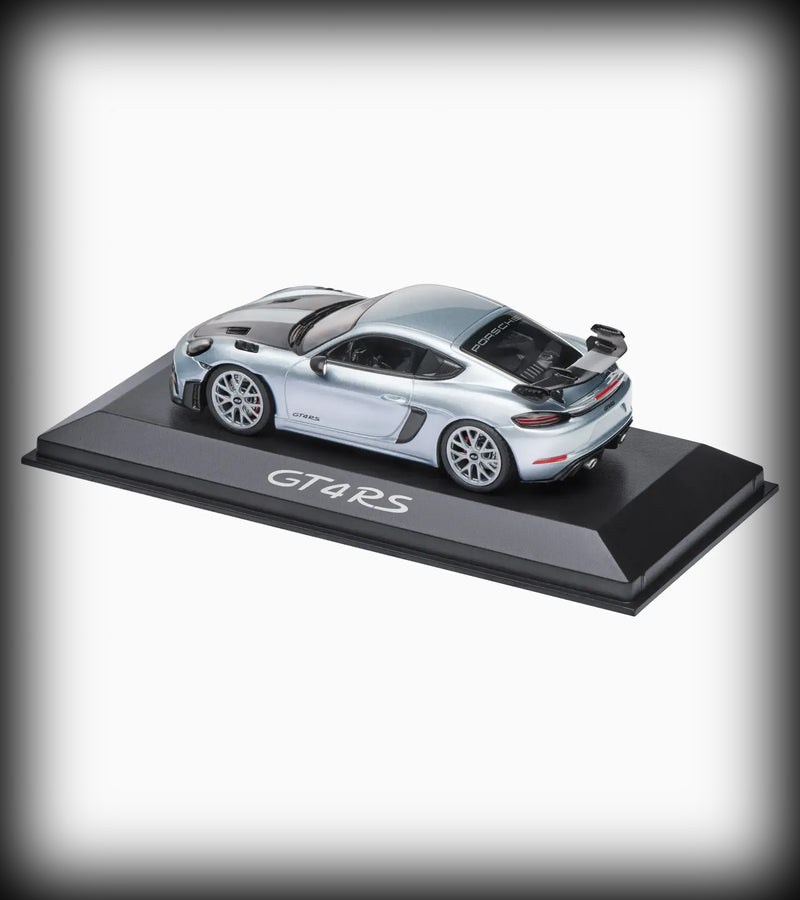 Load image into Gallery viewer, Porsche 718 CAYMAN GT4 RS Grey PORSCHE DEALERMODEL 1:43
