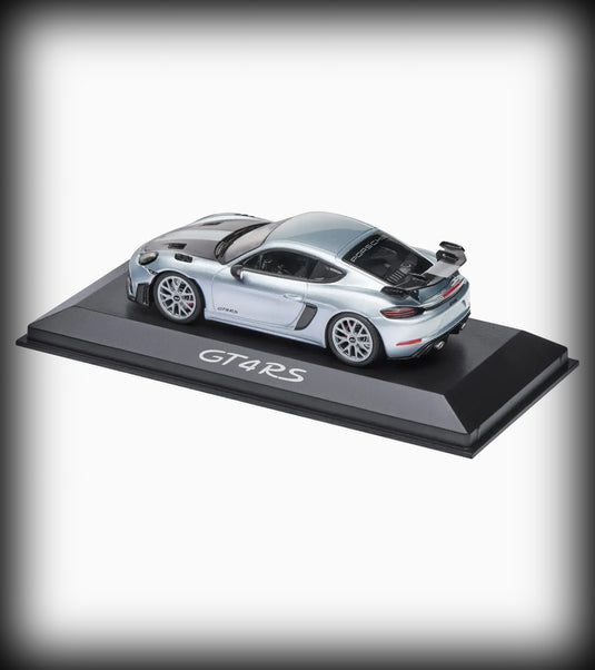 Porsche 718 CAYMAN GT4 RS Grey PORSCHE DEALERMODEL 1:43