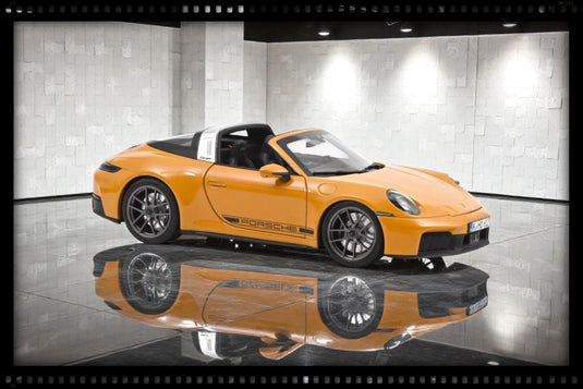 PORSCHE 911 TARGA 4 GTS 2025 JAUNE NOREV 1:18