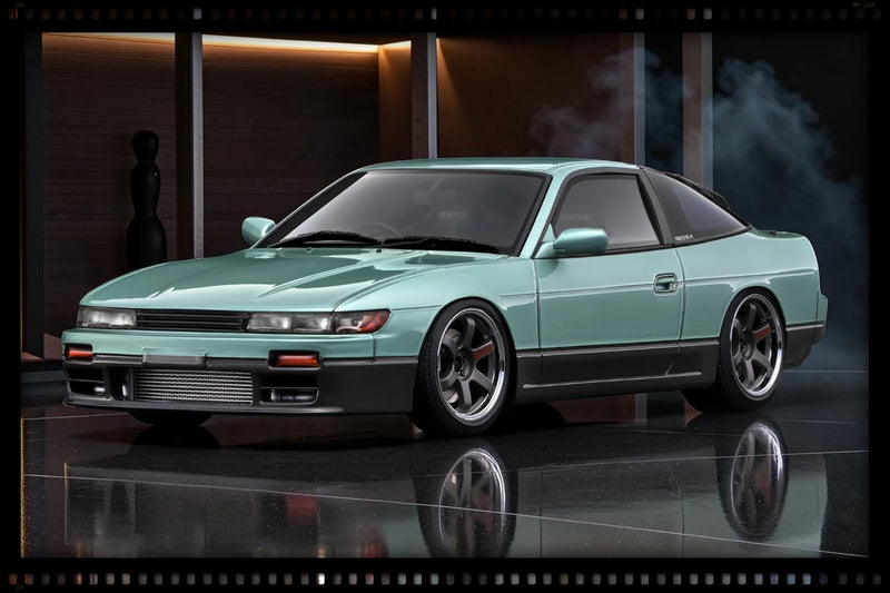 Load image into Gallery viewer, NISSAN SILEIGHTY GREEN/GRAY IGNITION MODEL 1:18
