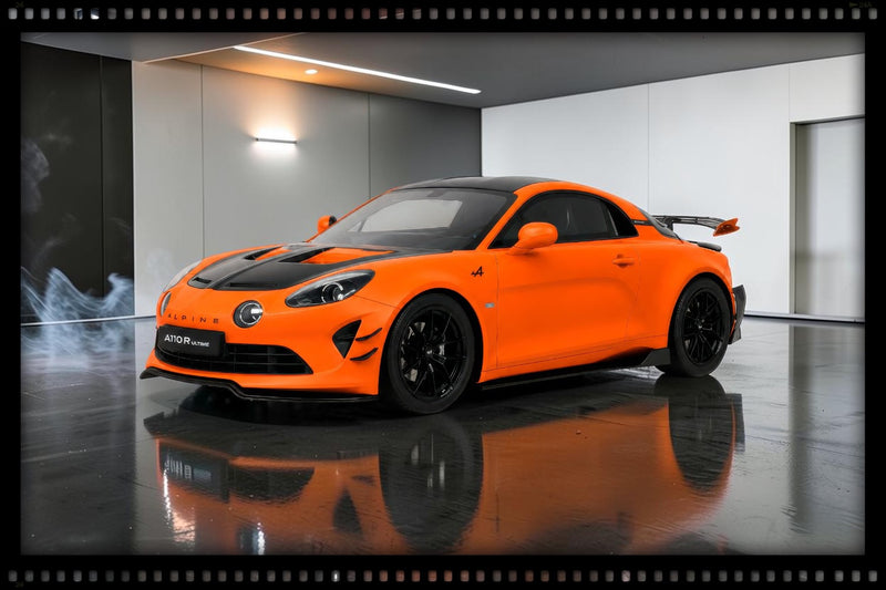 Laad de afbeelding in de Gallery-viewer, RENAULT ALPINE A110R ULTIME ORANJE SOLAR 2025 OTTOmobile 1:18
