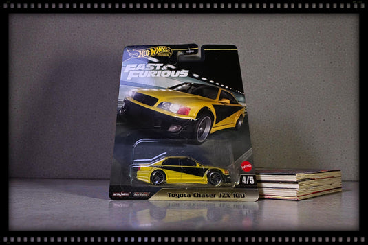 Toyota CHASER JZX100 1998 Yellow HOT WHEELS 1:64