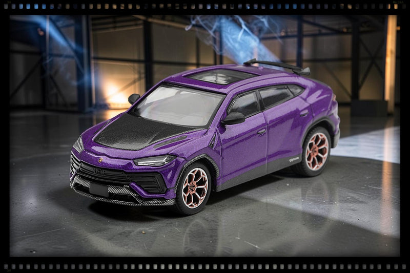 Chargez l'image dans la visionneuse de la galerie, LAMBORGHINI URUS PERFORMANCE VIOLET PASIFAE 2023 MINI GT 1:64
