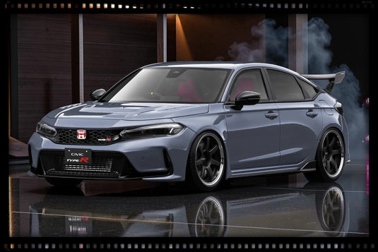 HONDA CIVIC TYPE-R J'S RACING (FL5) GRAY IGNITION MODEL 1:18