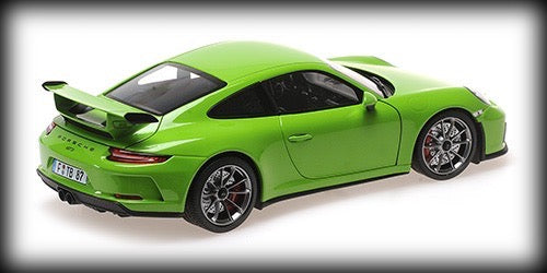 Load image into Gallery viewer, Porsche 911 (991) GT3 2018 Shmee 150 Green MINICHAMPS 1:18
