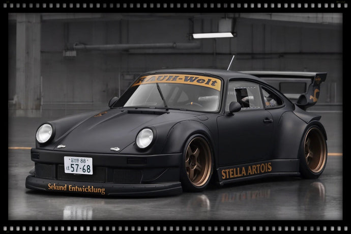 Porsche RWB 930 Black matt IGNITION MODEL 1:18