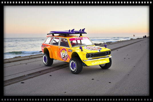DATSUN 510 WAGON 4X4 KAIDO ISLANDS V1 1969 MINI GT 1:64