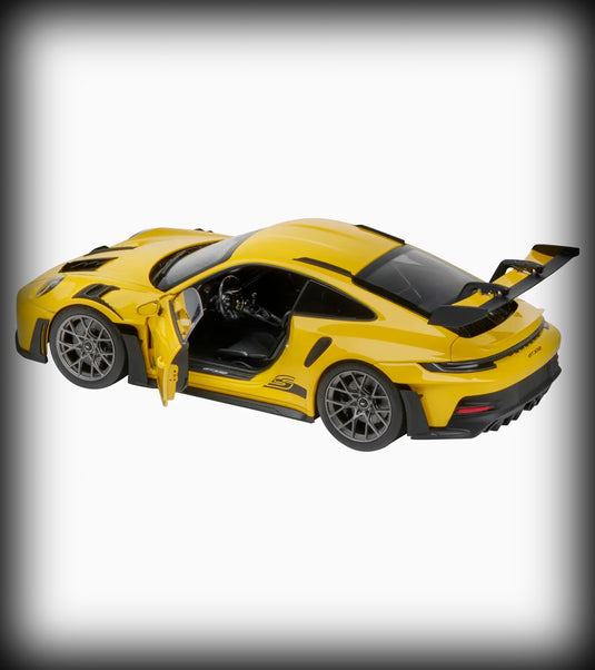 Porsche 911 GT3 RS (992) Yellow - LIMITED EDITION -  PORSCHE DEALERMODEL 1:18