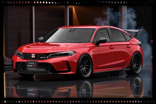 HONDA CIVIC TYPE-R J'S RACING (FL5) RED IGNITION MODEL 1:18