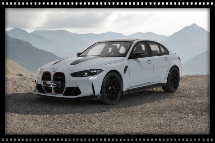 Bmw M3 CS M BROOKLYN GREY METALLIC 2024 GT SPIRIT 1:18