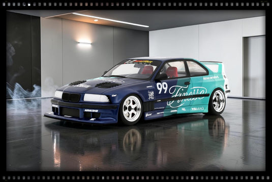 BMW E36 MY KYZA BLAUW 2024 OTTOmobile 1:18
